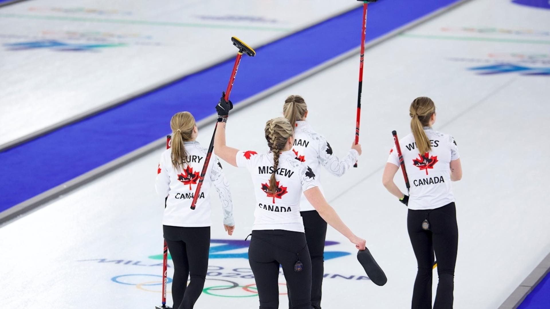 Which women’s curling teams remain playoff eligible at Winter Olympics?